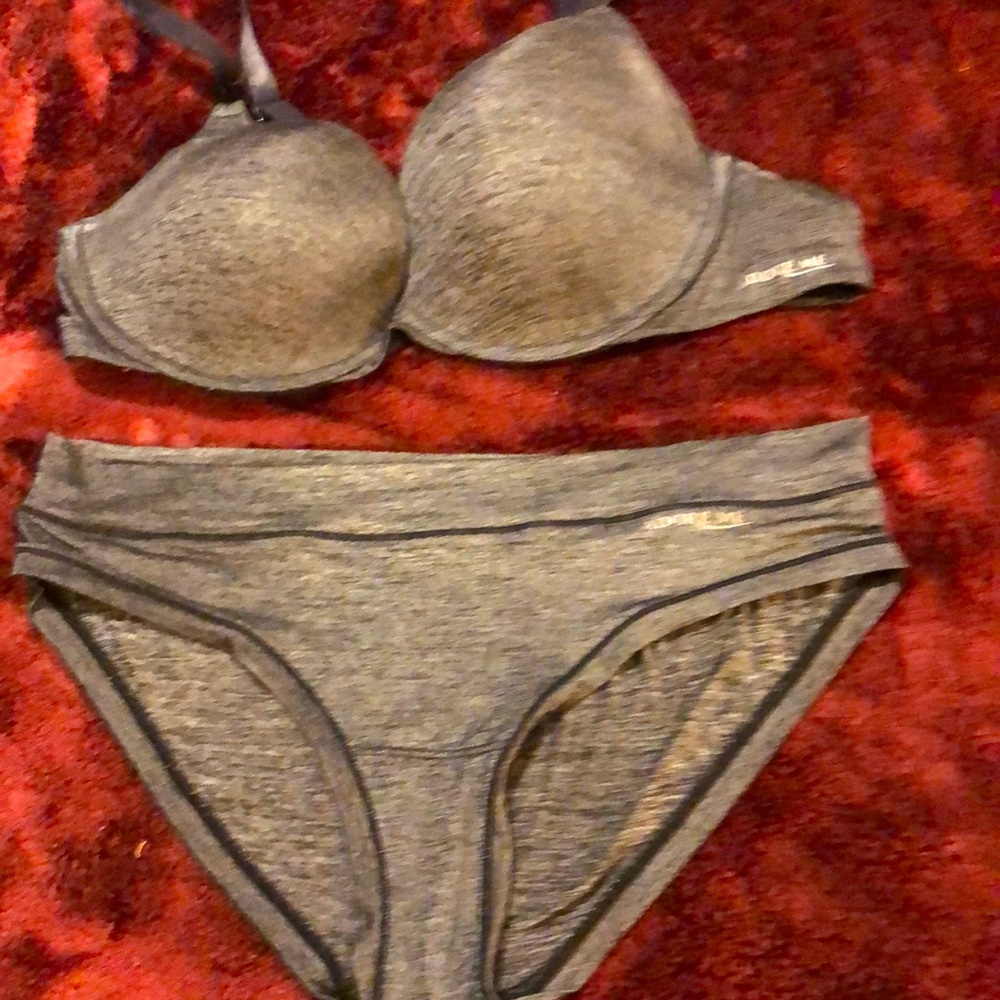 Adore me t-shirt panty and bra set